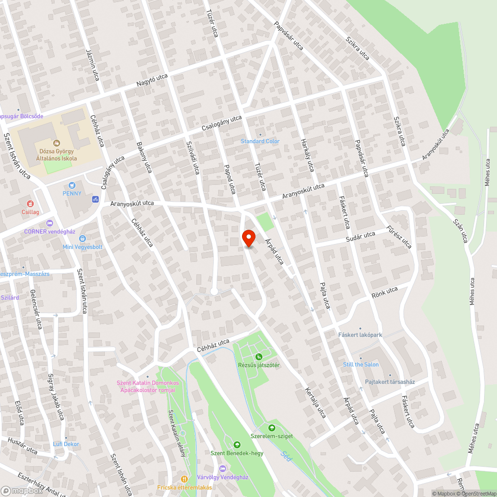 Parlagfüves-gazos partoldal bejelentés helye