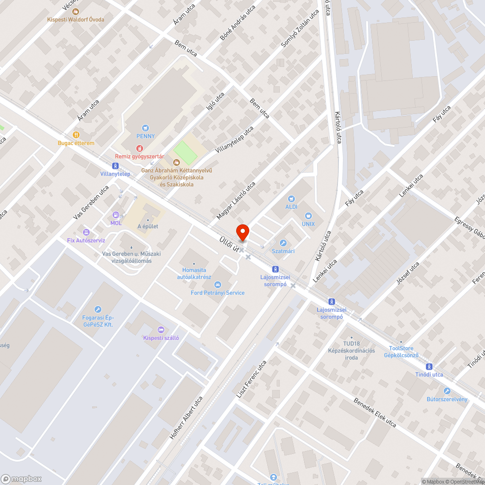 "Kérjük álljo vonal elé!" tábla eltávolítása bejelentés helye