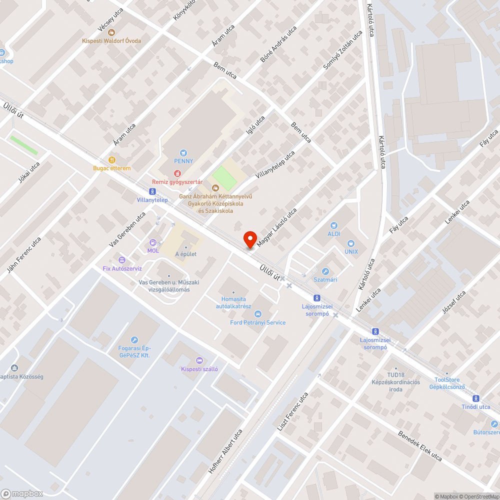 "ESSO 100 m <--" reklámtábla eltávolítása bejelentés helye