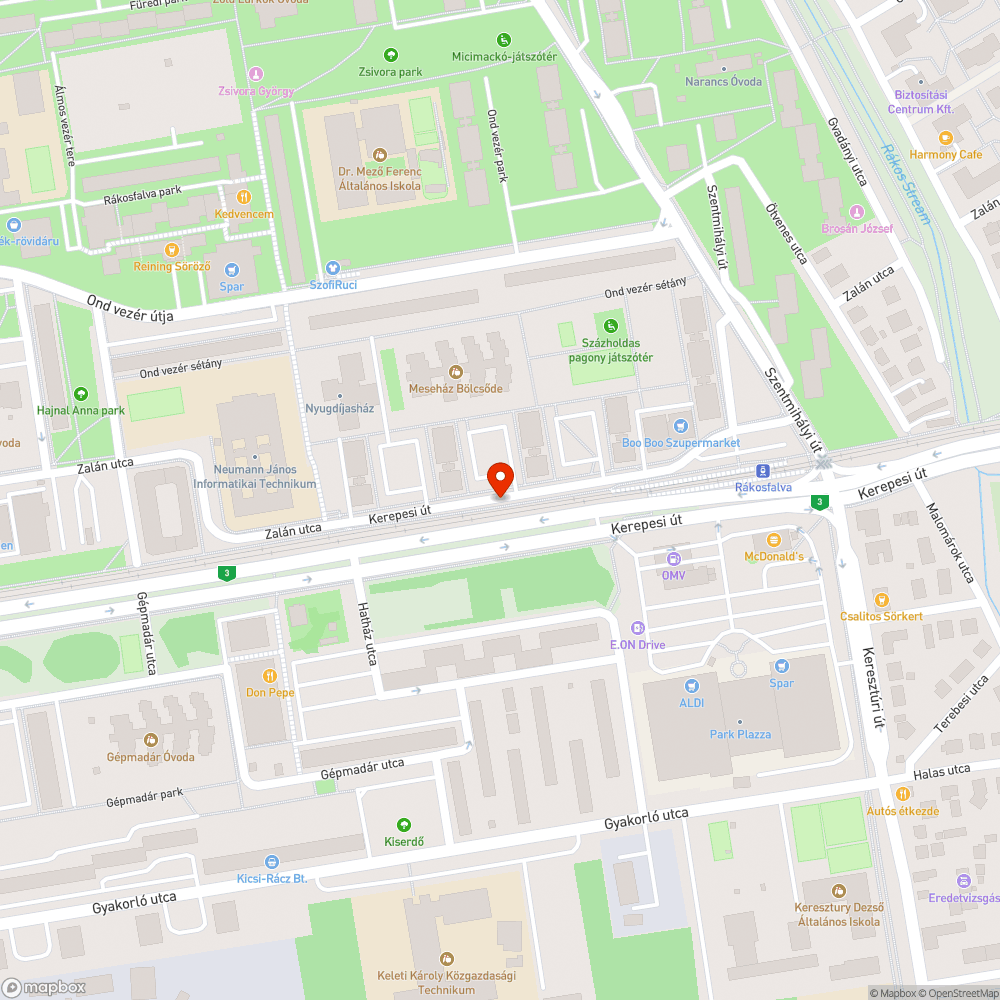 Kerepesi út-Örs vezér tere biciklitengely hiányosságai bejelentés helye