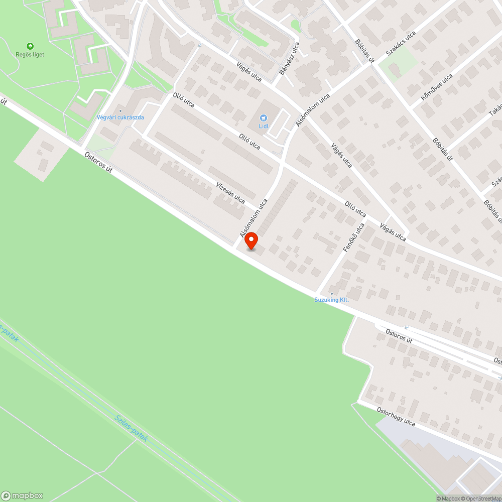 Festék folt a járdán bejelentés helye