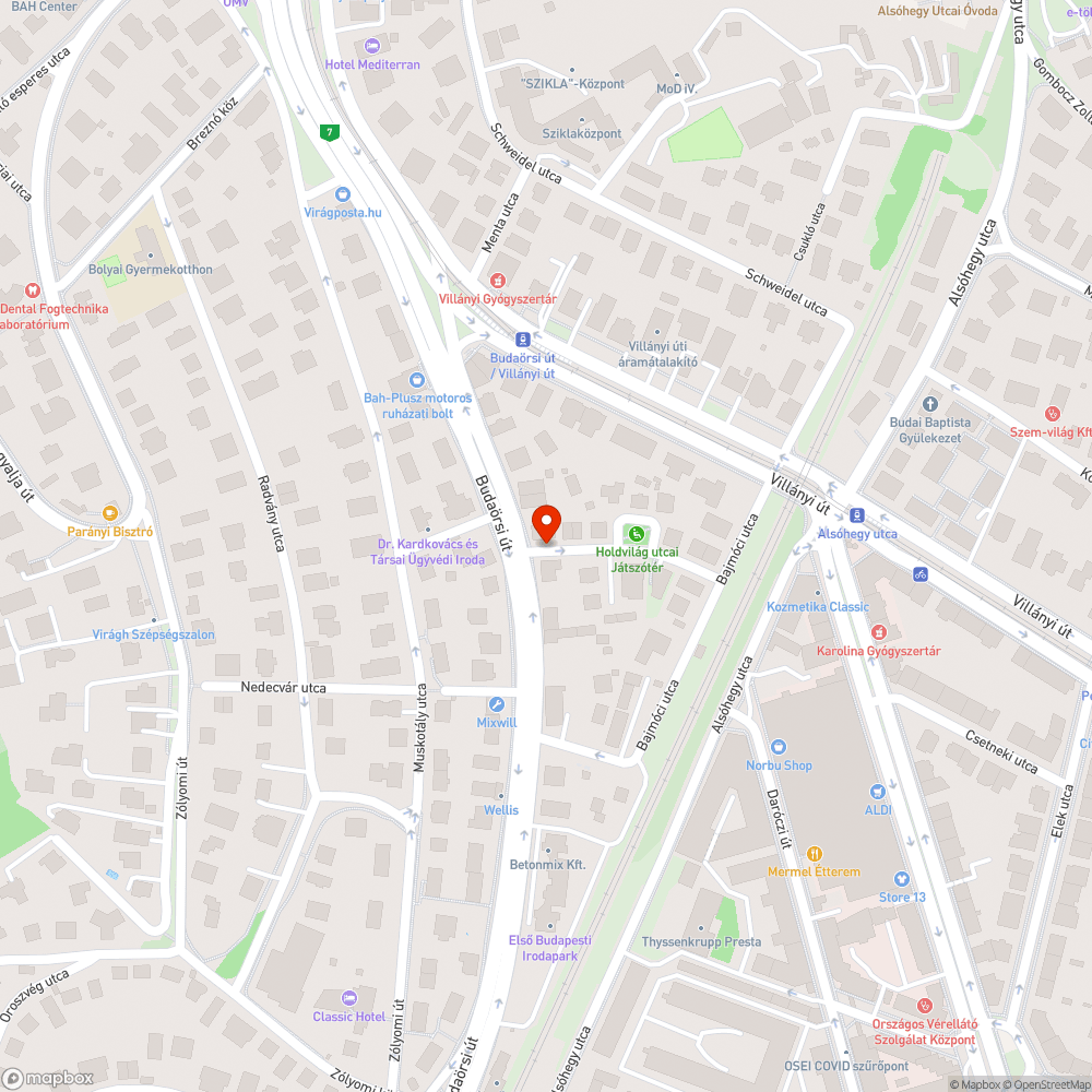 Hiányzó utcatáblák bejelentés helye