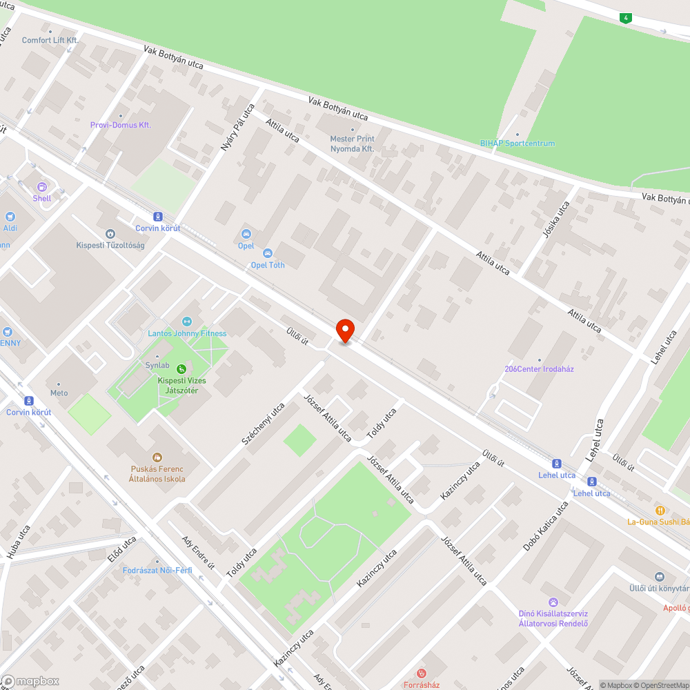 Az autósok miatt tizedelődik meg az Üllői út melletti faállomány bejelentés helye