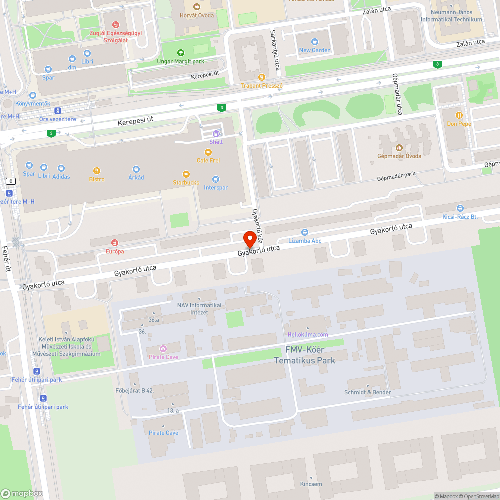 Felgyűrt aszfalt és utasváró pavilon szükségessége a Gyakorló közi 277-es buszmegállóban. bejelentés helye