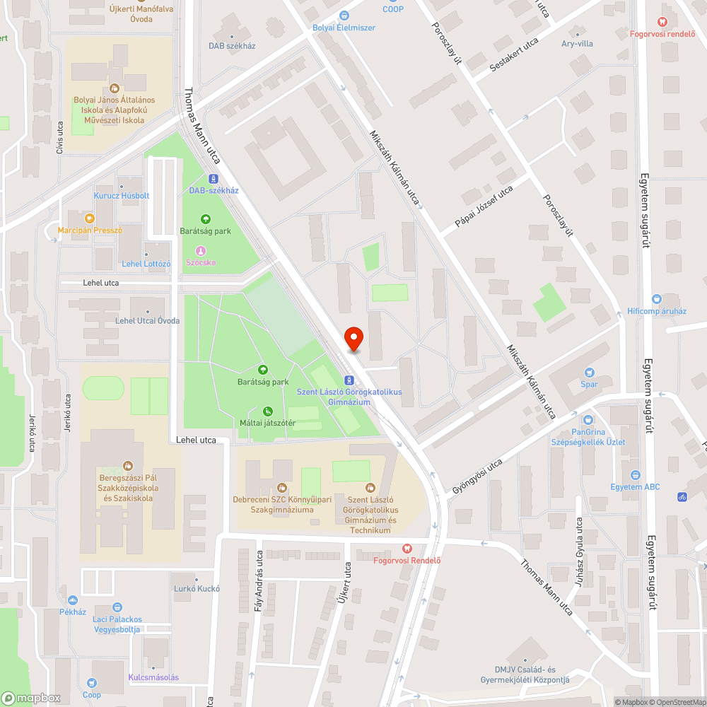 Szemétkupac bejelentés helye