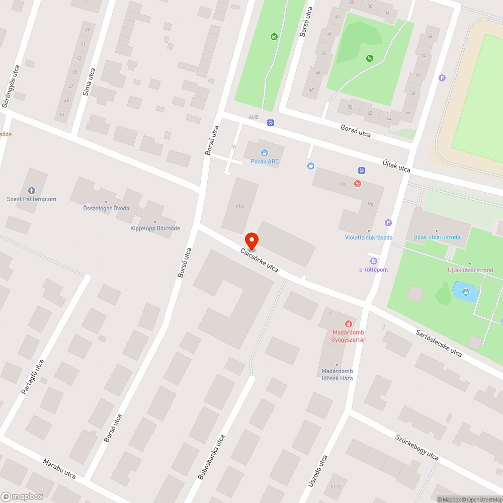 Lefolyás ellen védekező lefolyó bejelentés helye