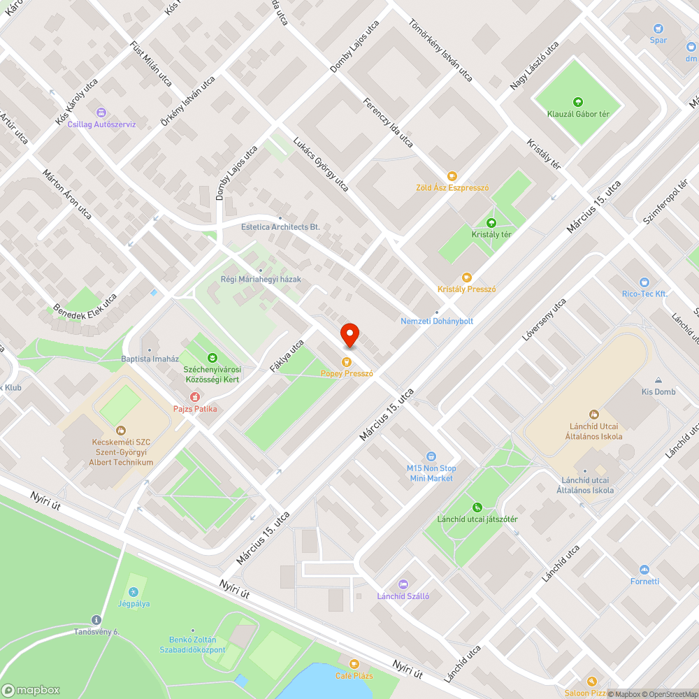 Lezáratlan kuka miatti szemetes közterület a Pajzs utcában bejelentés helye