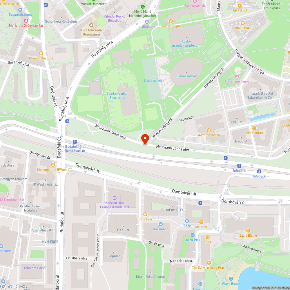 Kukából kidőlő szemét (rendszeresen) bejelentés helye