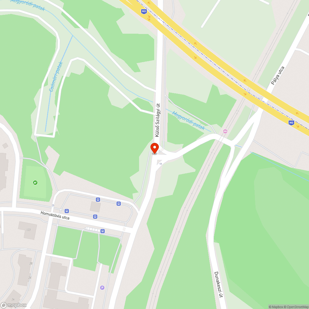 Budapest - IV. Külső Szilágyi út forgalmi helyzet bejelentés helye