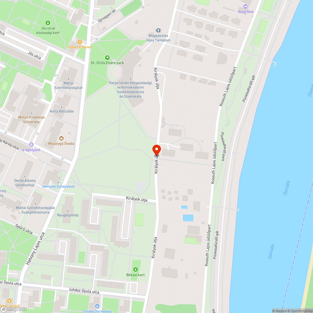 Közterületen hagyott jármű bejelentés helye