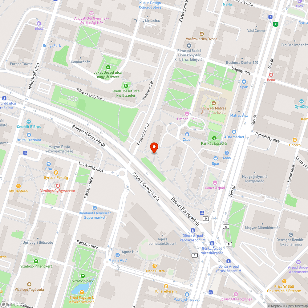 Beszakadt a járda burkolata bejelentés helye