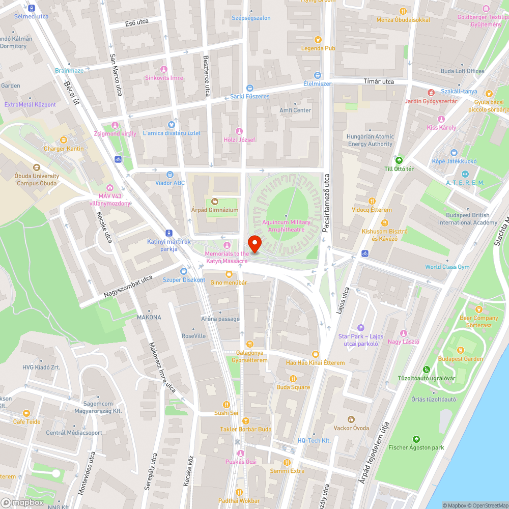 Kiszáradt fa bejelentés helye