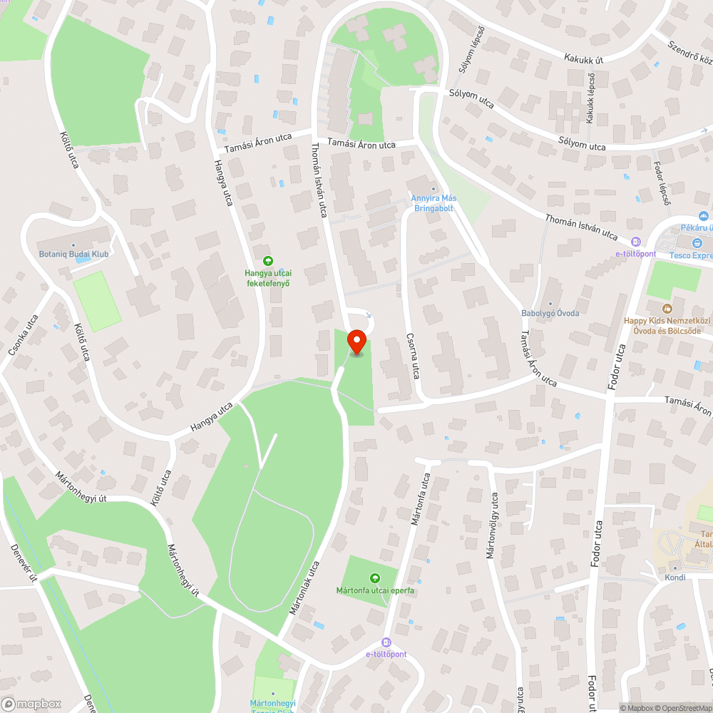 Kiégett világítótest bejelentés helye