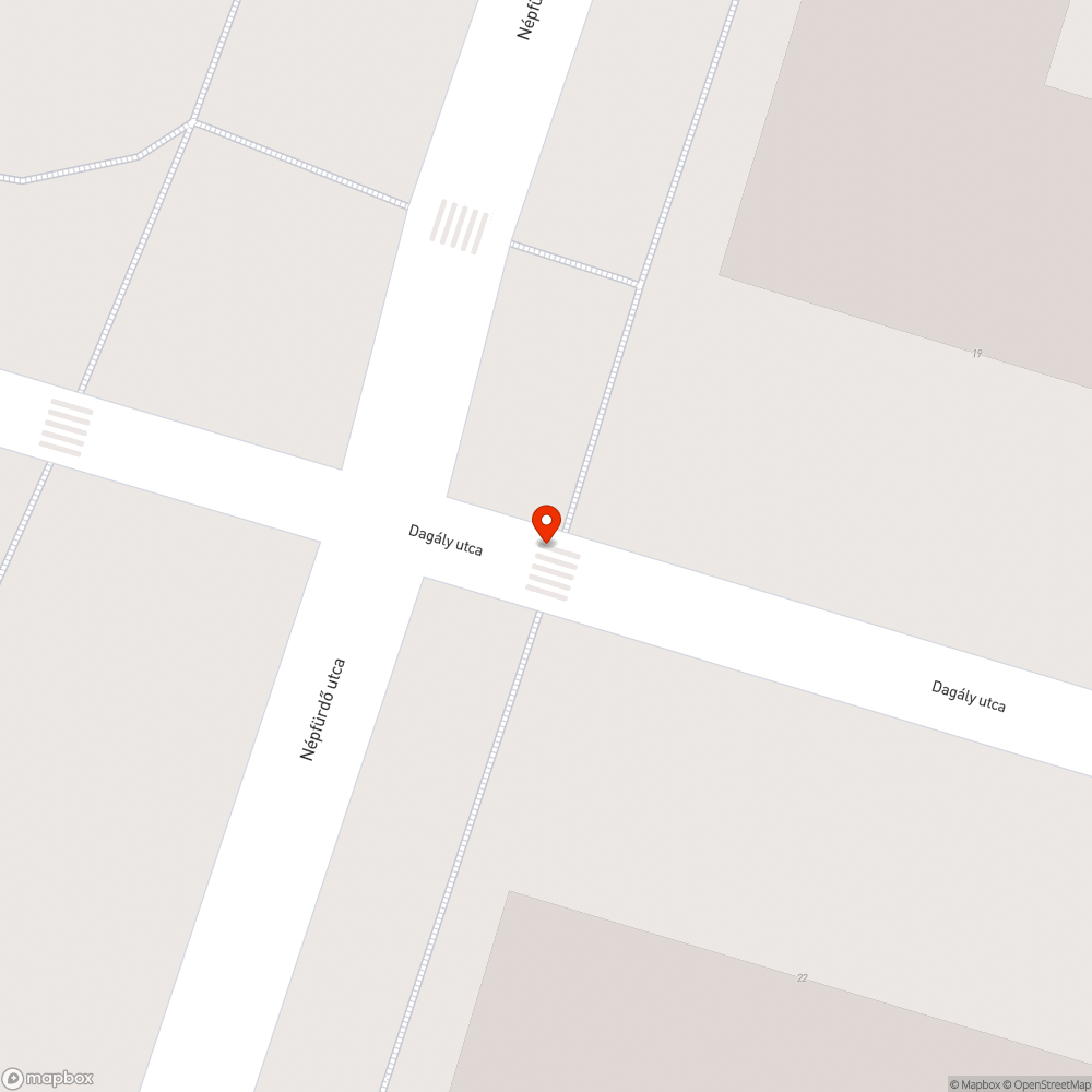 Talán lezárt kerékpárút bejelentés helye