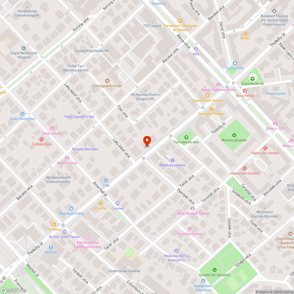 Rendszám nélküli roncs bejelentés helye