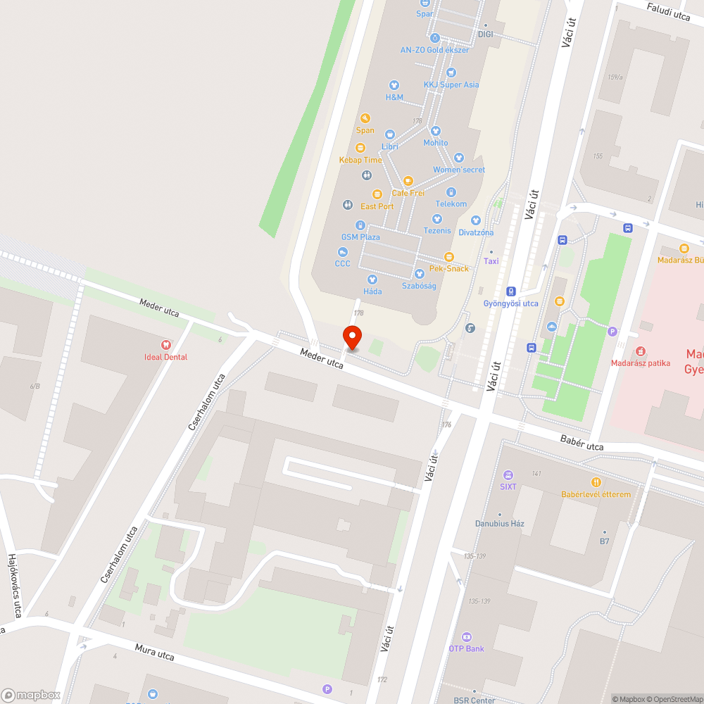 Rossz helyre rakott pollerek bejelentés helye