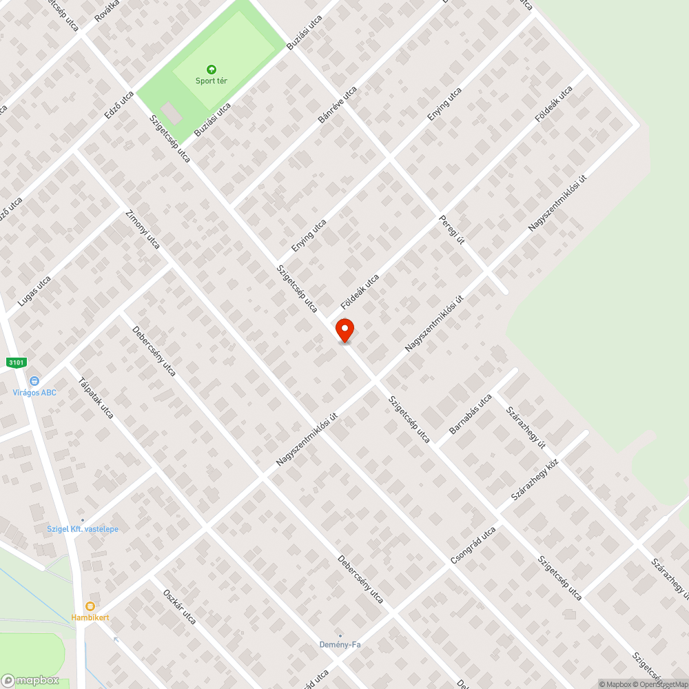 Kátyú a XVII. kerületben bejelentés helye