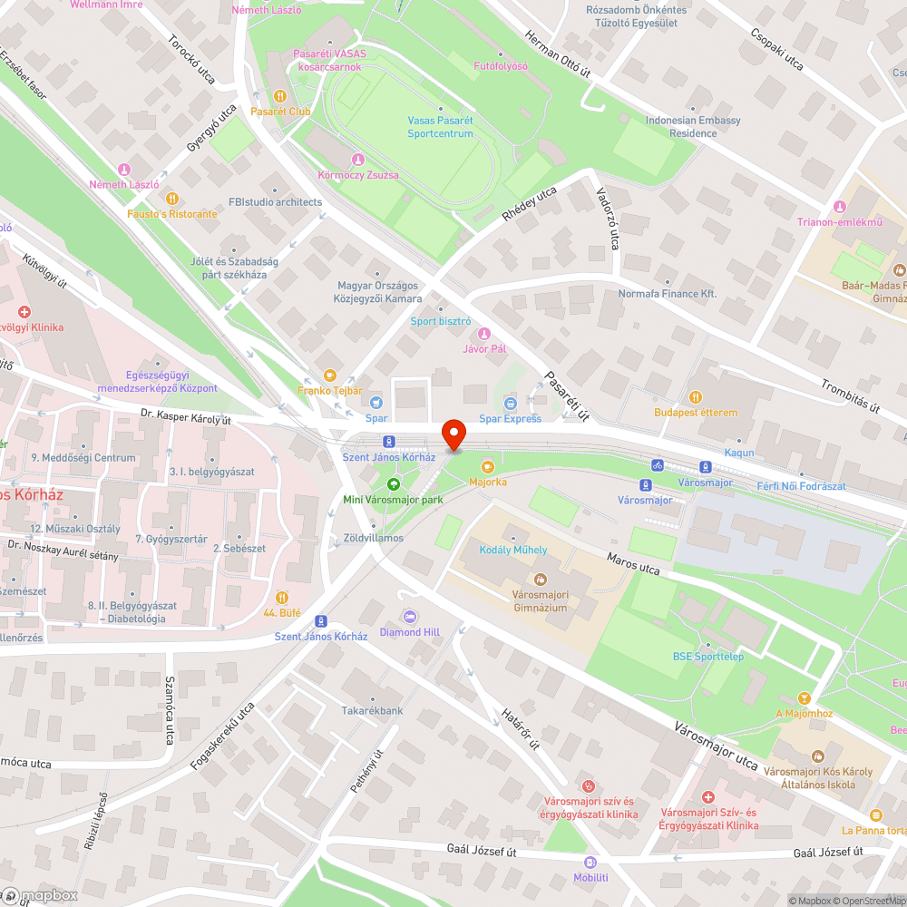 Elhanyagolt villamos átkelő bejelentés helye