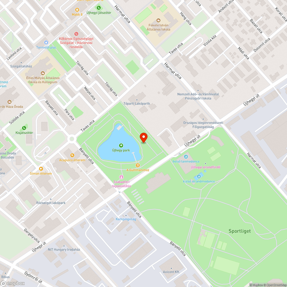 Nagy letört faág bejelentés helye