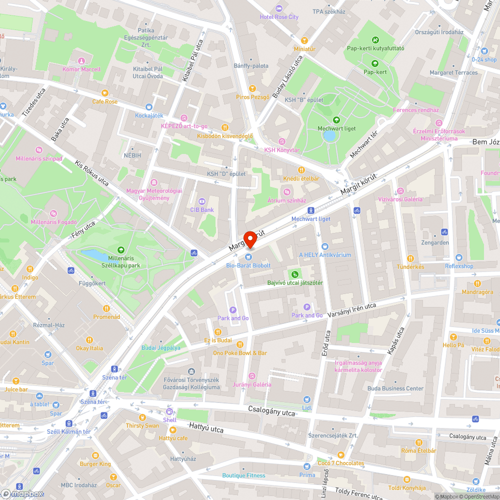 Eldugult esővízgyűjtő csatorna bejelentés helye