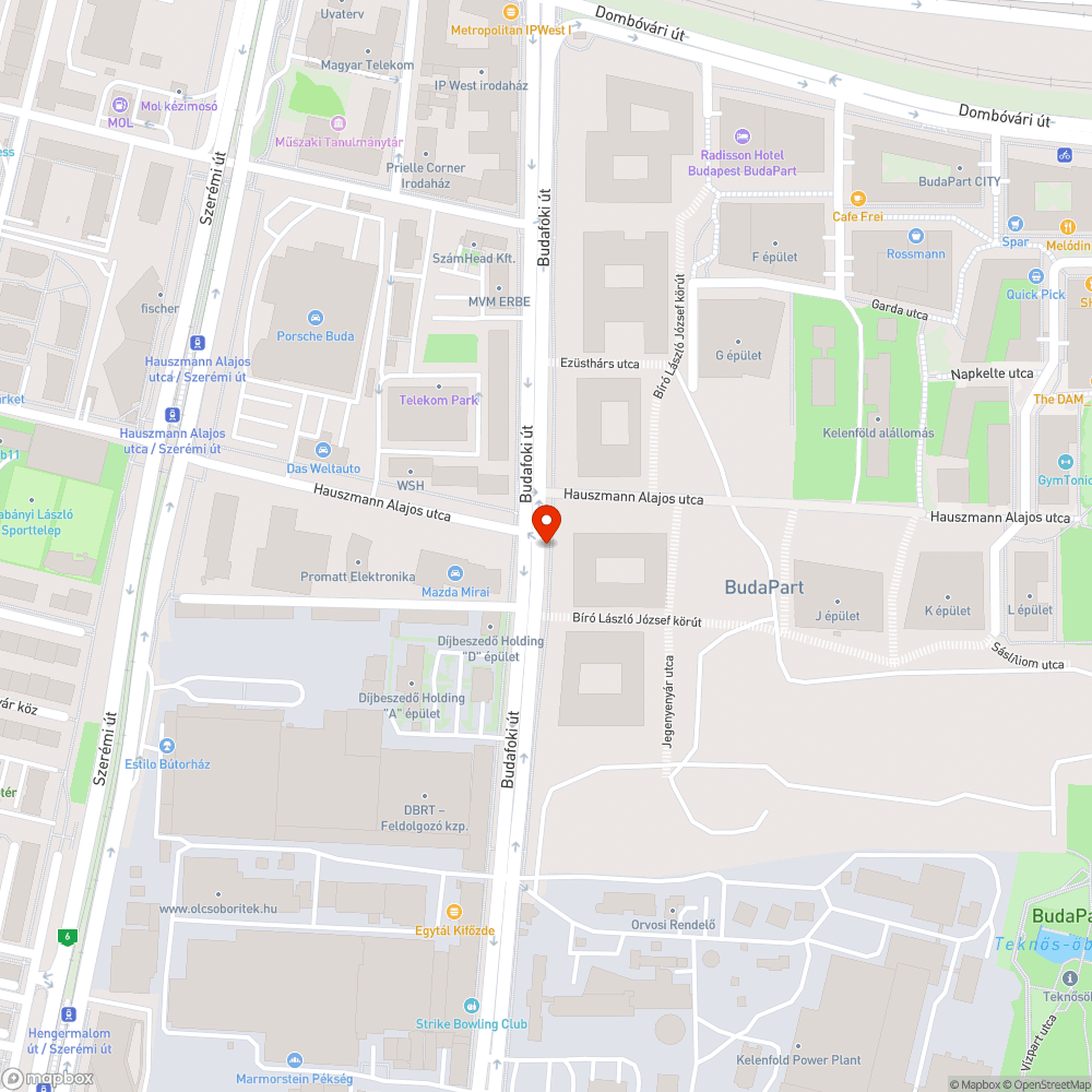 Mindkét oldali járda teljesen lezárva bejelentés helye