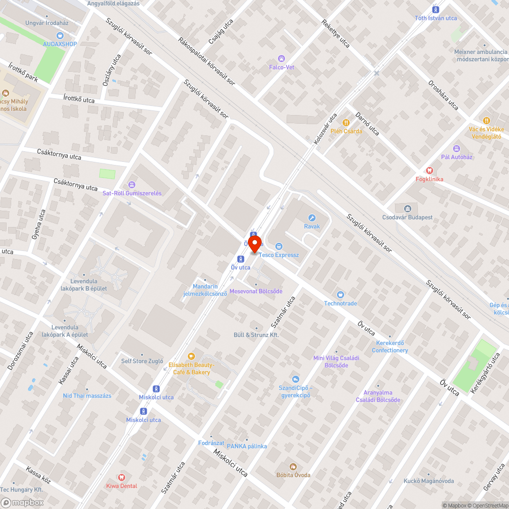 Járdasziget bejelentés helye