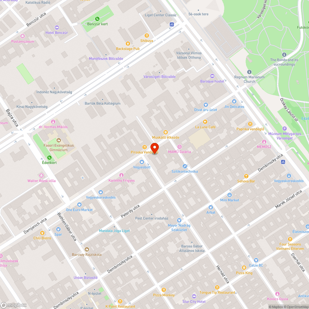 Bírságcsapda a Damjanich 33. előtti parkolóban bejelentés helye