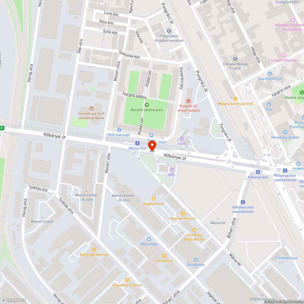 megsüllyedt és kátyús út bejelentés helye