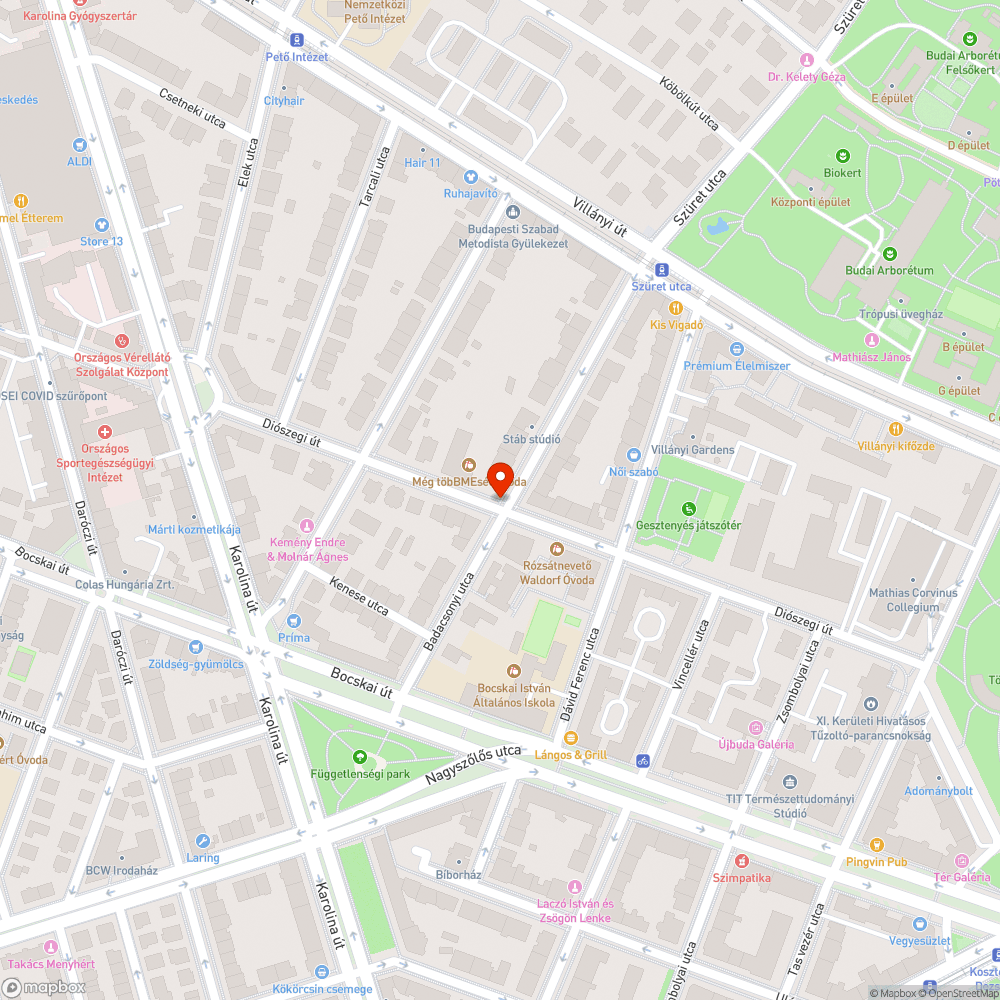 Hiányzó kuka bejelentés helye