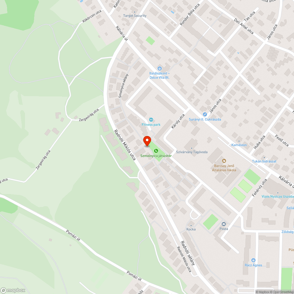 Veszélyes játszótér bejelentés helye