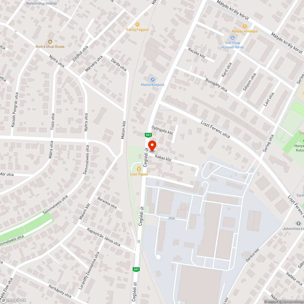 Kerékpárút hibák a javítások után is a Ceglédi úton bejelentés helye