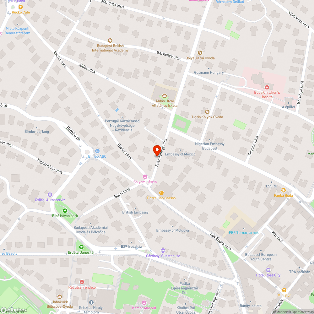 "Kijavított" kátyú bejelentés helye