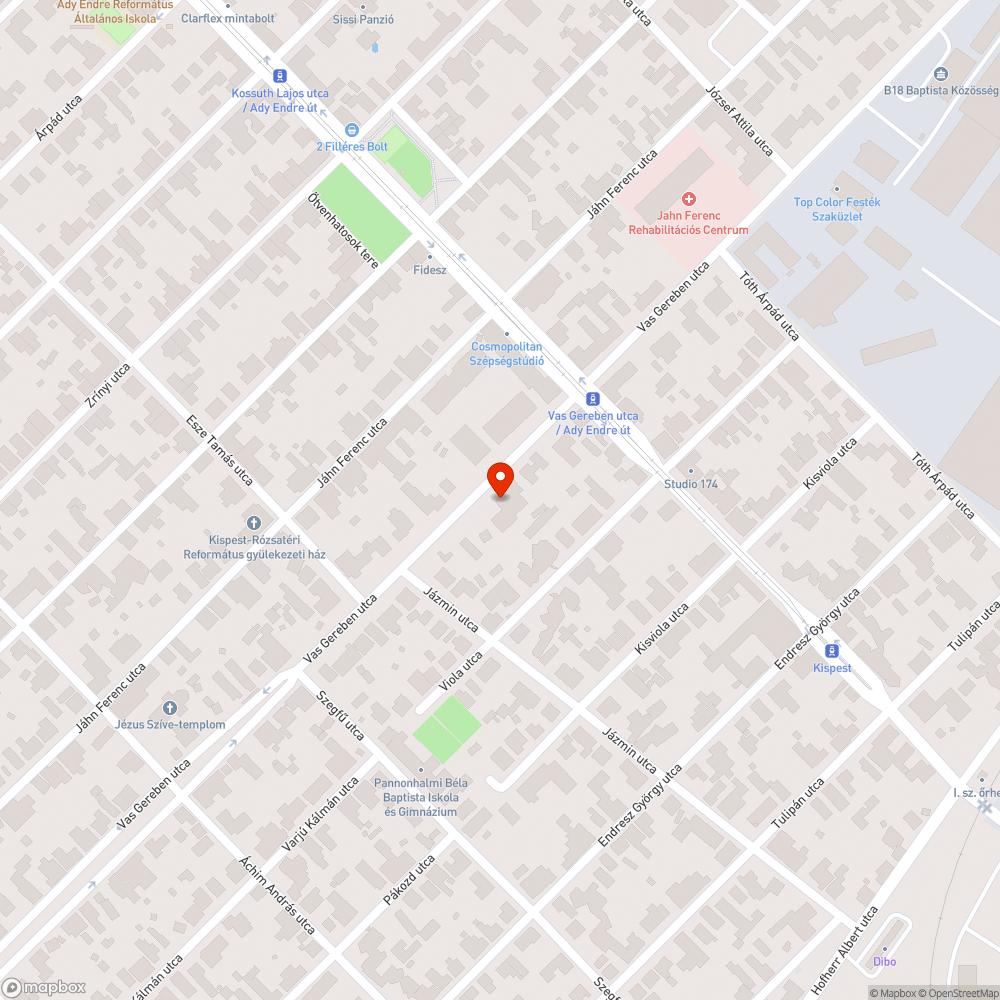 Forgalmat akadályozó Taxi bejelentés helye