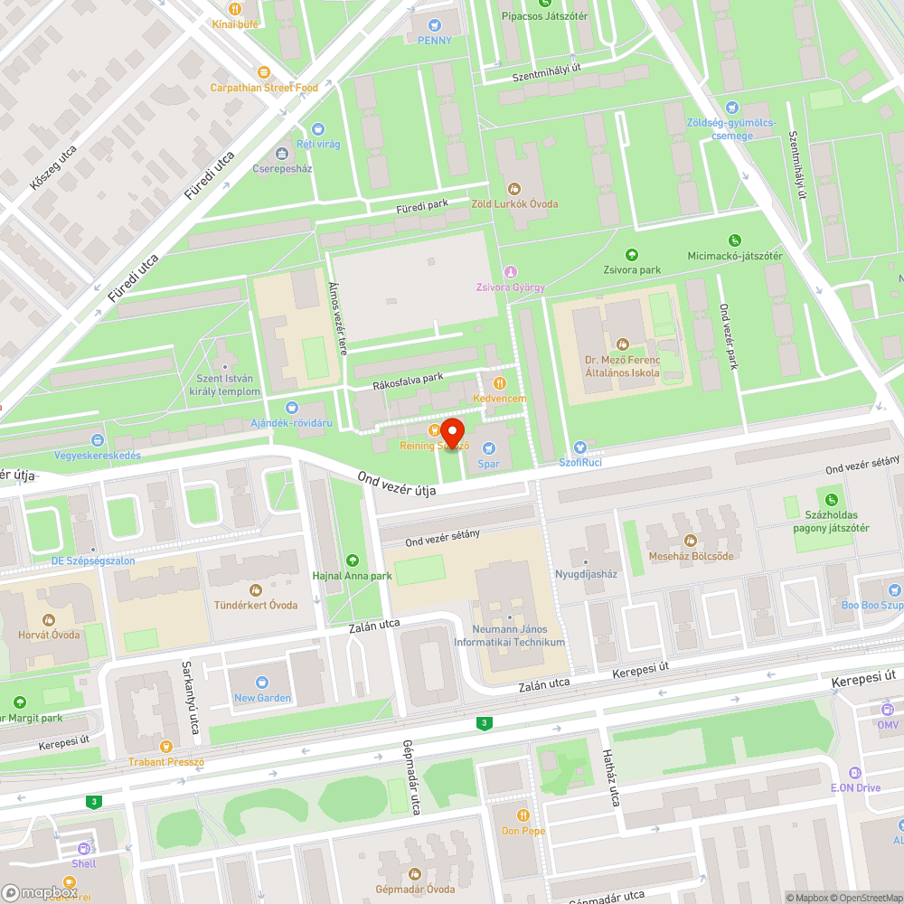 Kikerülhetetlen kátyú bejelentés helye