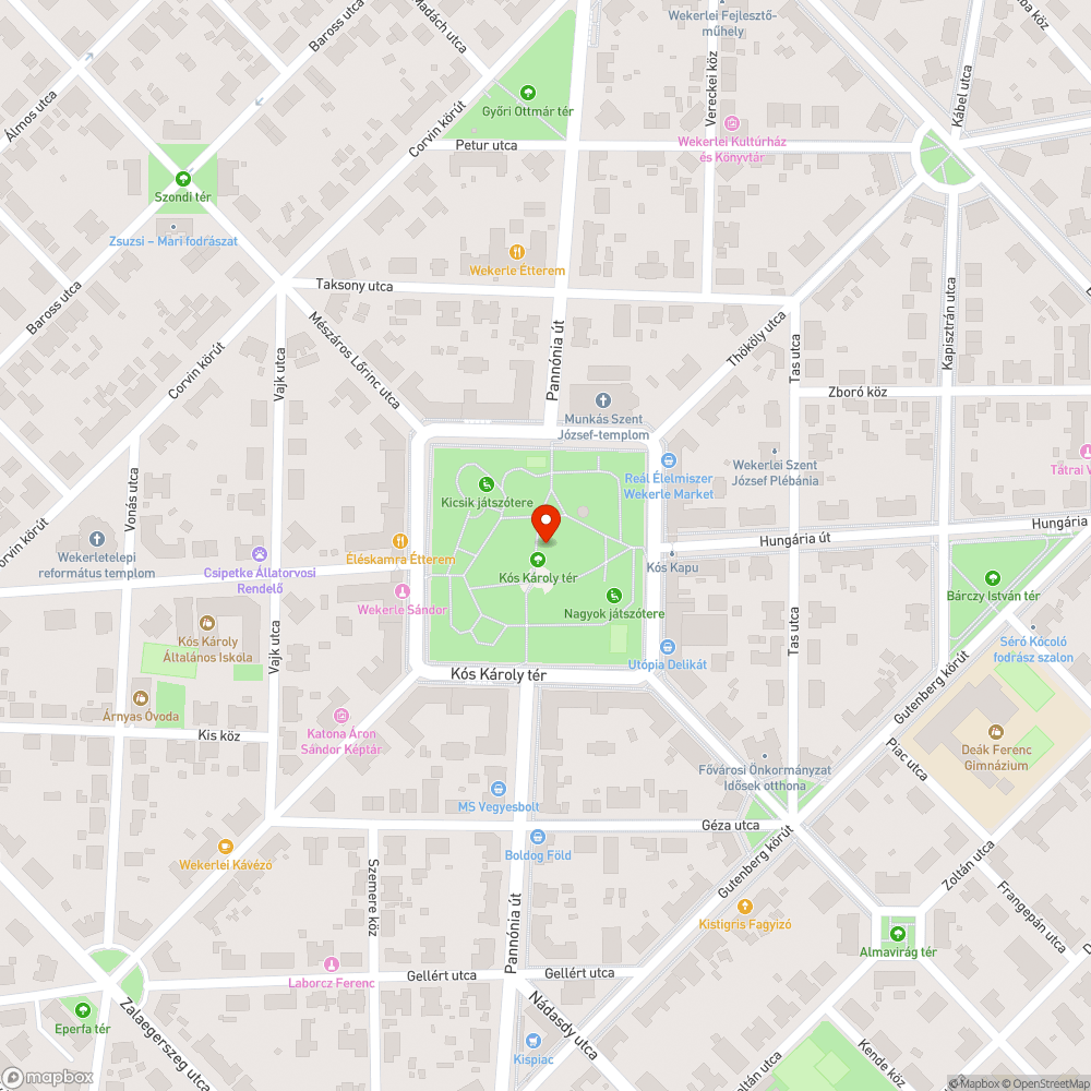 életveszélyesen kiálló fémdarab bejelentés helye