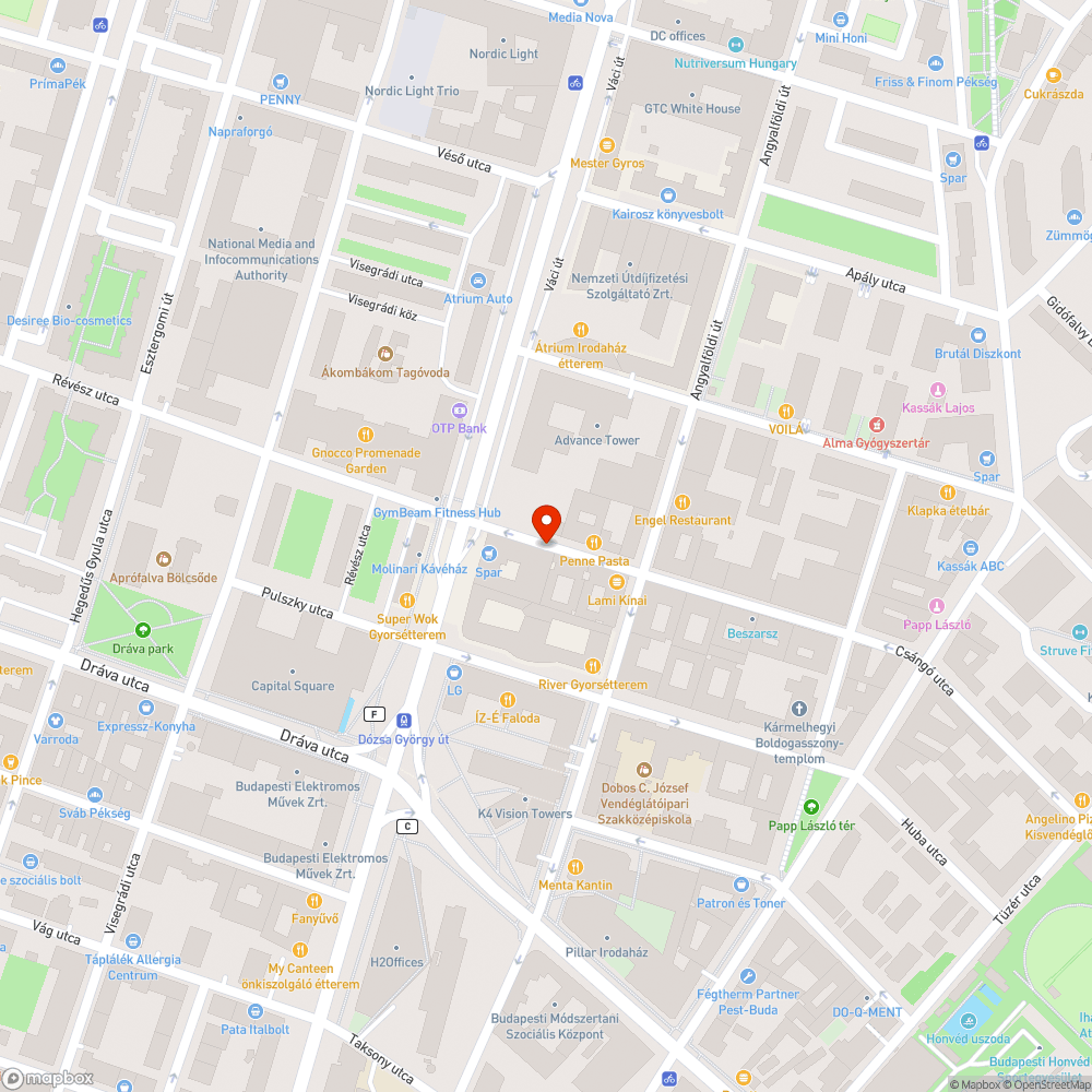 Lekopott kerékpáros nyomok bejelentés helye