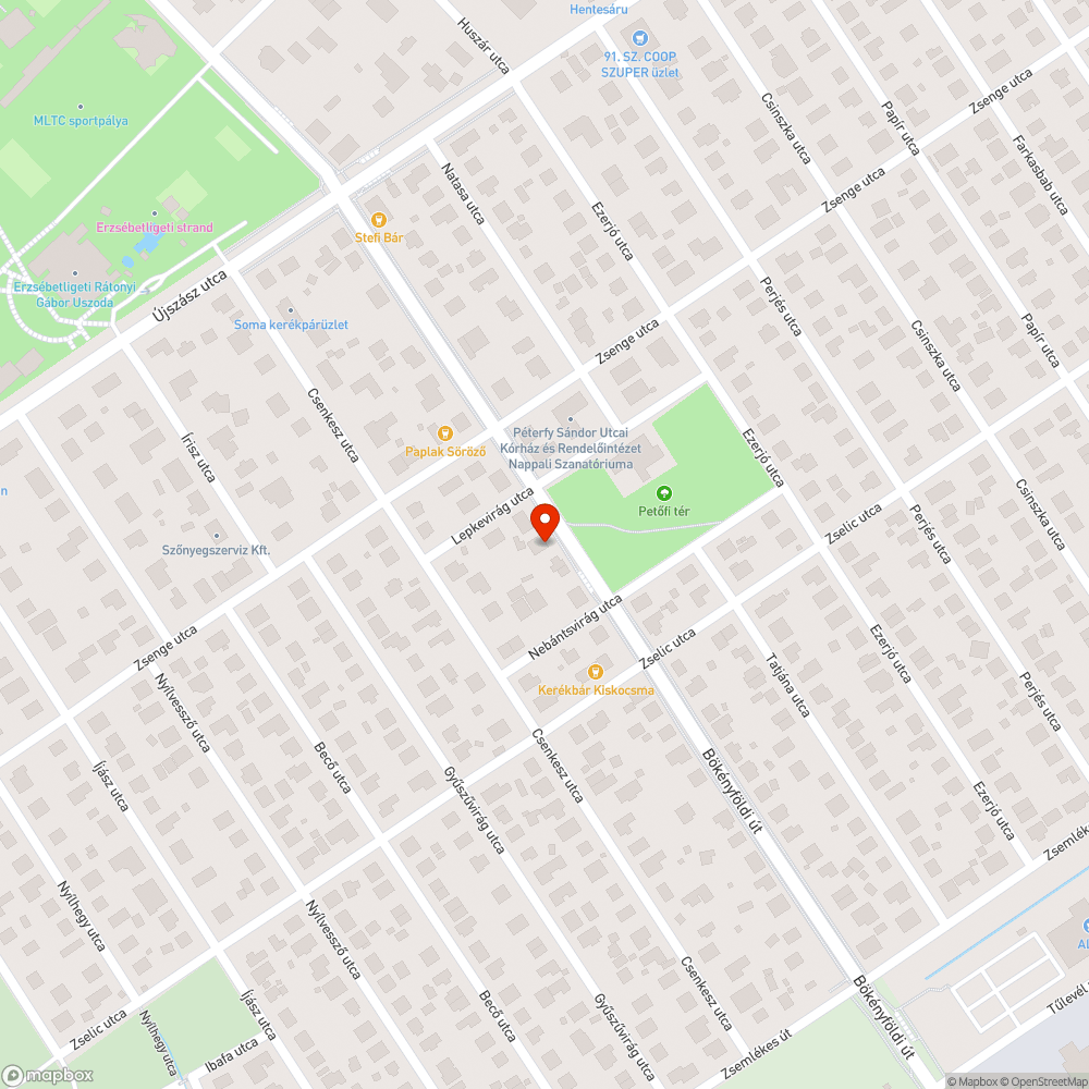 Illegális szeméthegy bejelentés helye