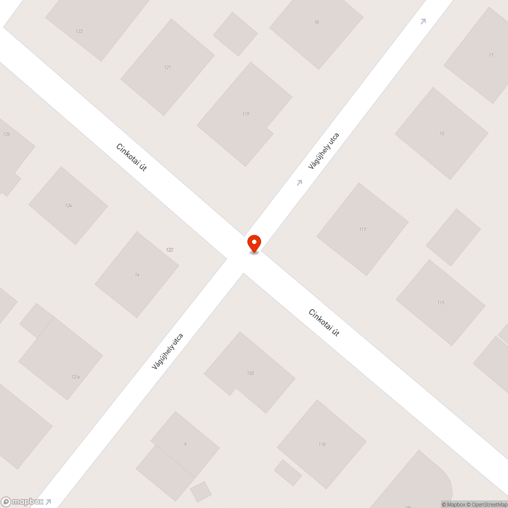 Felnyomódott járda bejelentés helye