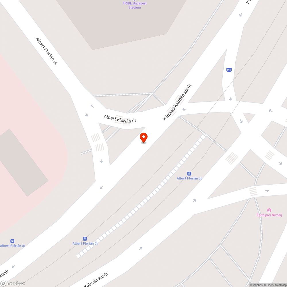 Elkoszolódott, rosszul látható figyelmeztető lámpa bejelentés helye