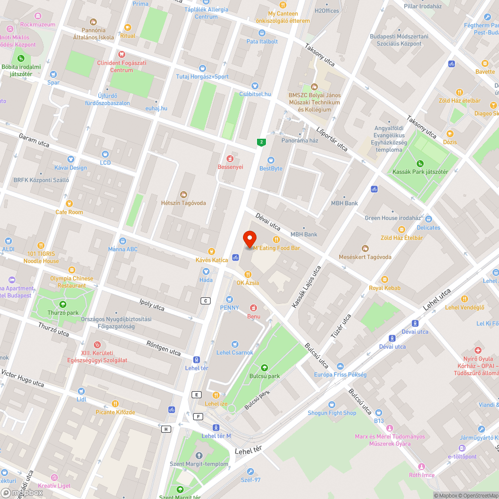 E.ON székház Váci út 17. bejelentés helye