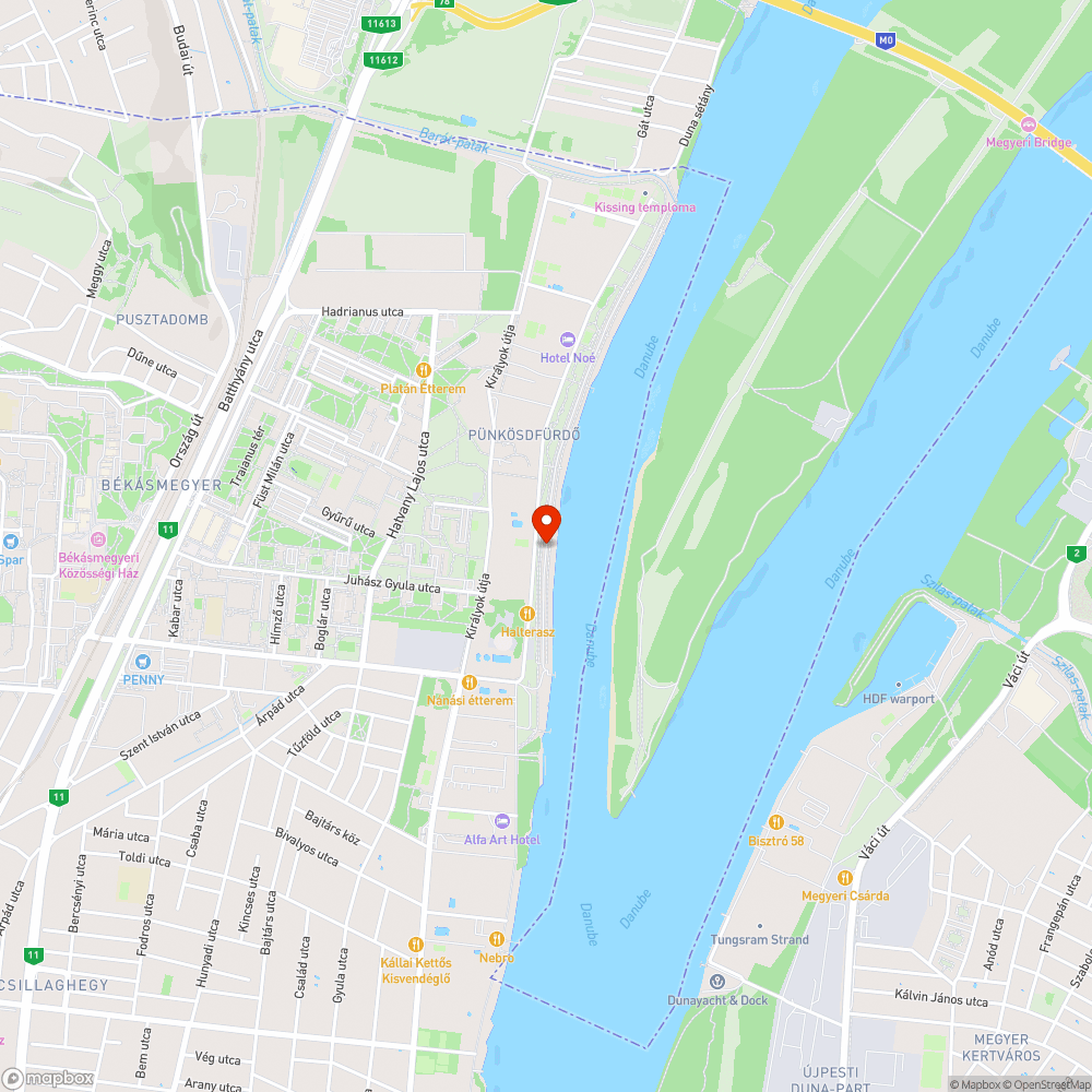 A pünkösdfürdői gát teteje tele van kátyúval bejelentés helye