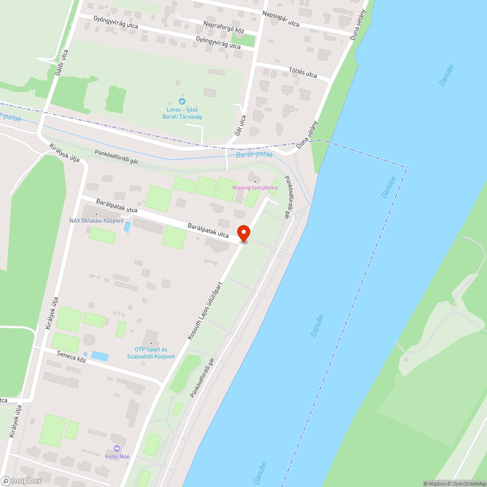 Kiszáradt fa bejelentés helye