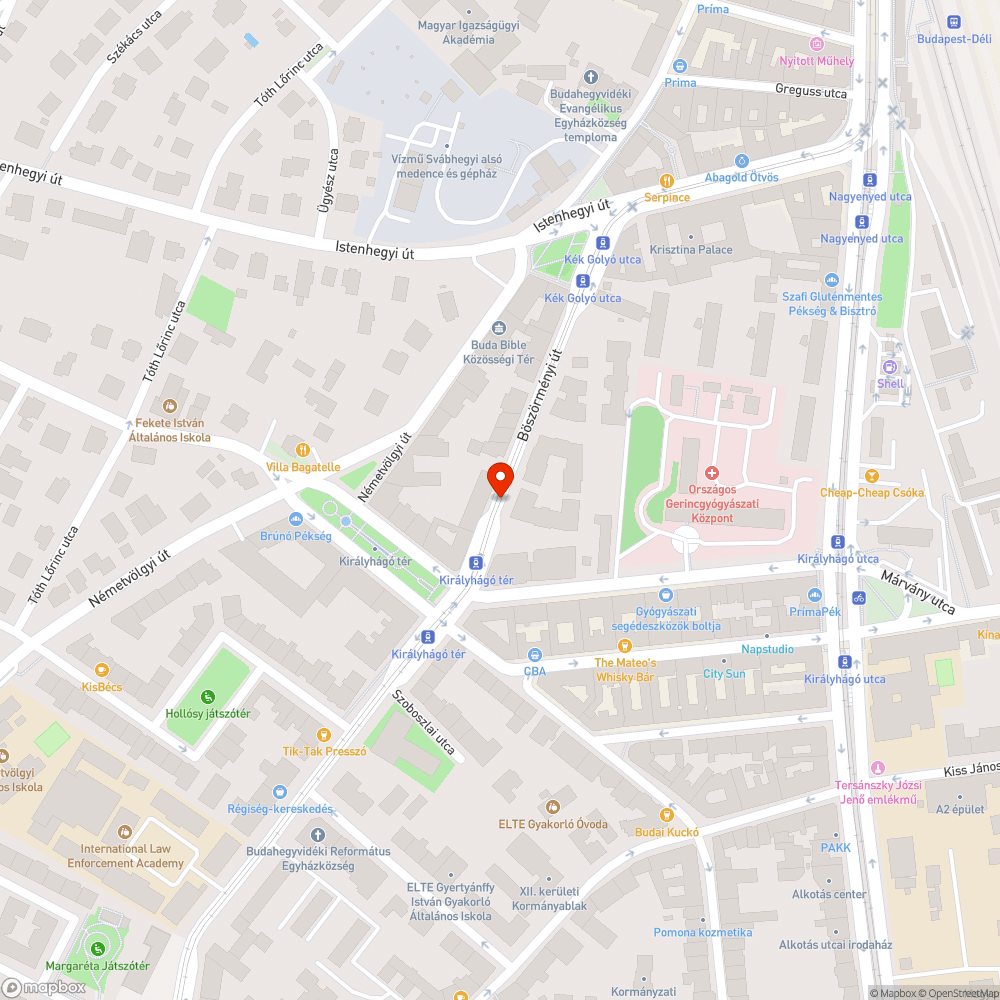 Hiányzó kuka bejelentés helye