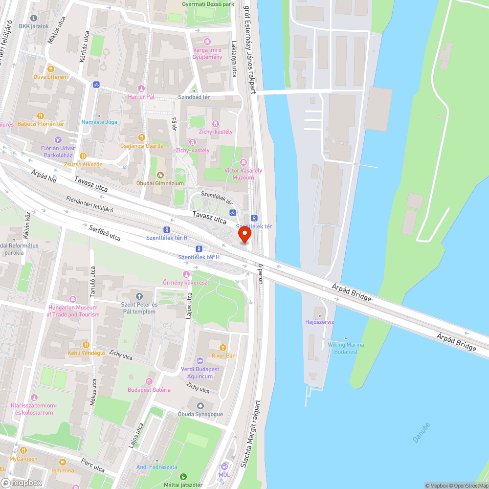 Gyalázatos állapot az Árpád híd budai hídfőjénél bejelentés helye