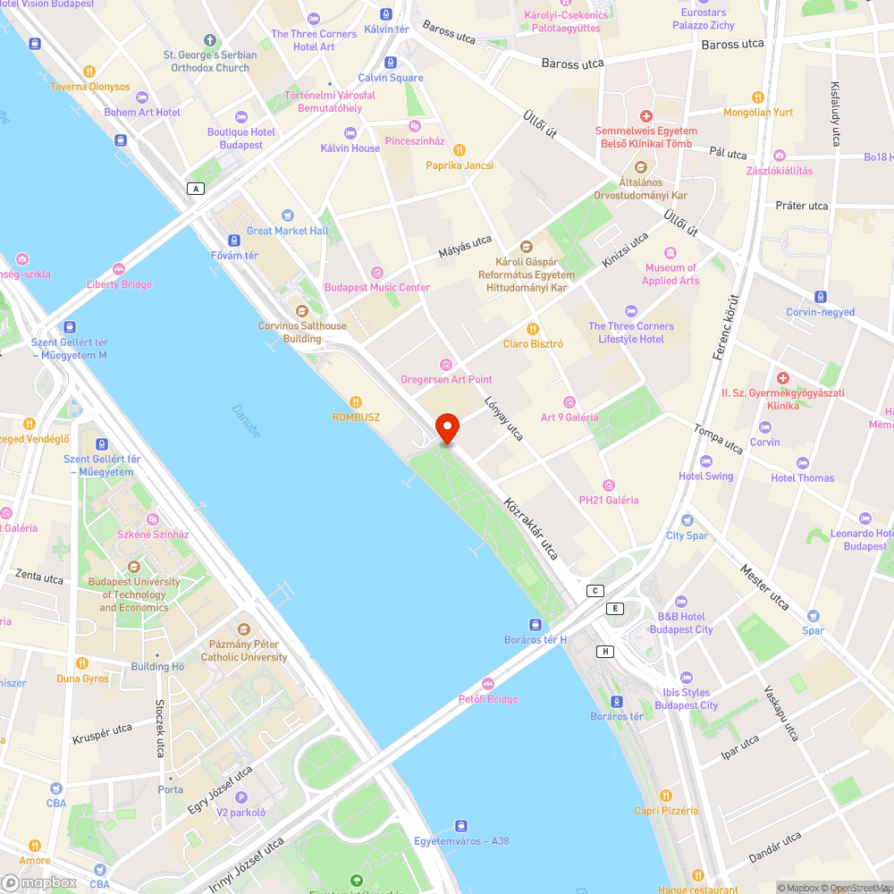 Gaz bejelentés helye