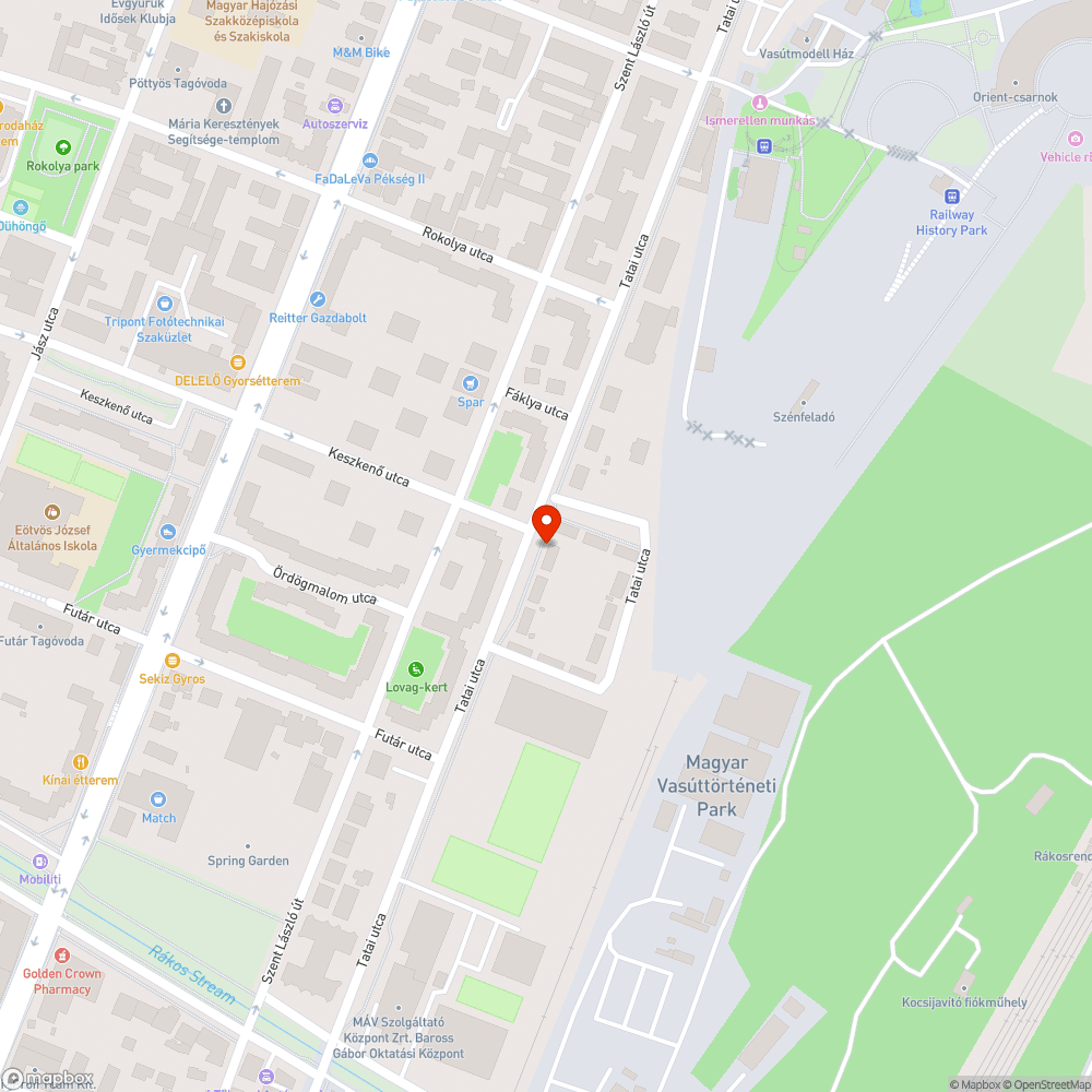 Gyalog- és kerékpárút használhatatlan bejelentés helye