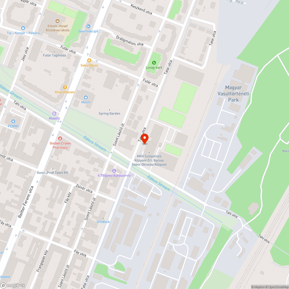 Gyökerek és gaz miatt széteső kerékpárút bejelentés helye