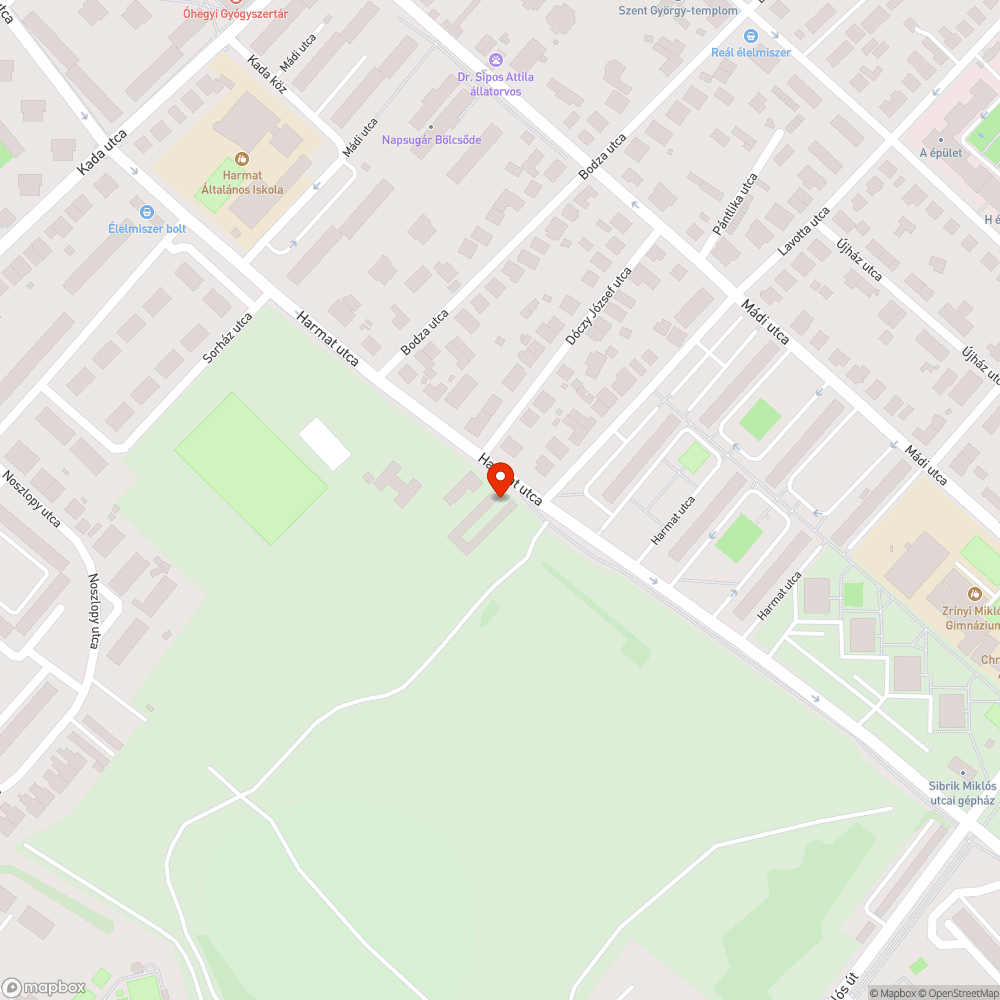 "Zöld"-hulladék halom bejelentés helye