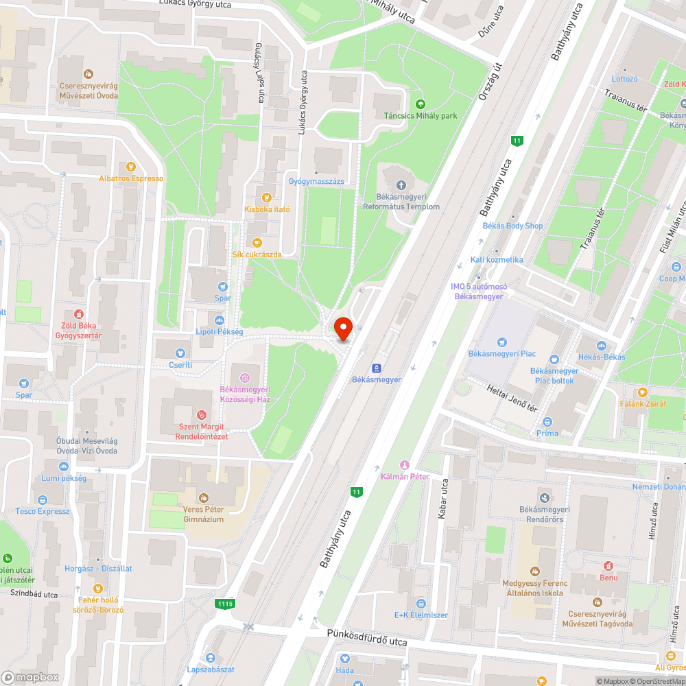 Rongálódott vízelvezető rácsok bejelentés helye