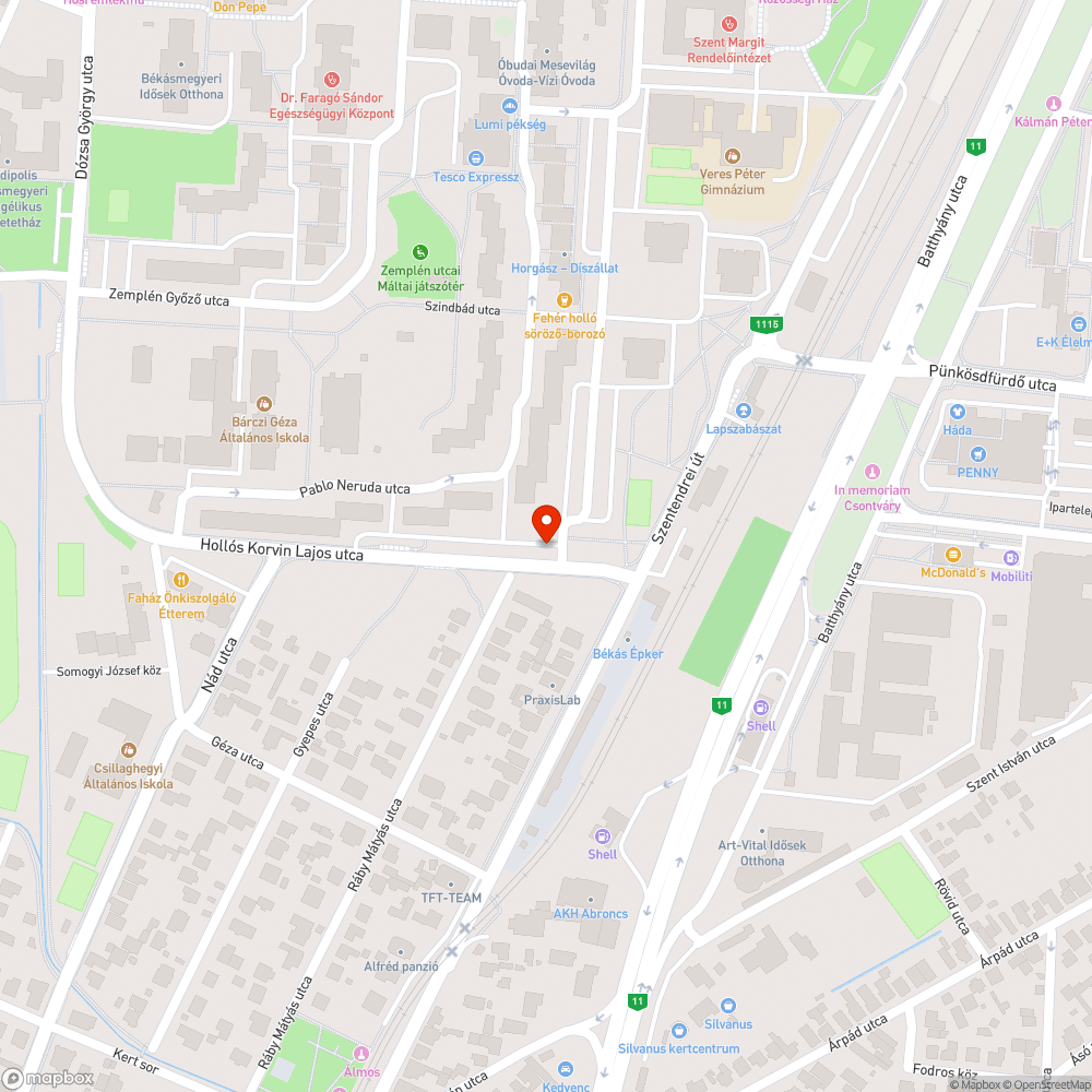 Belogó szúrós akácfa ág bejelentés helye